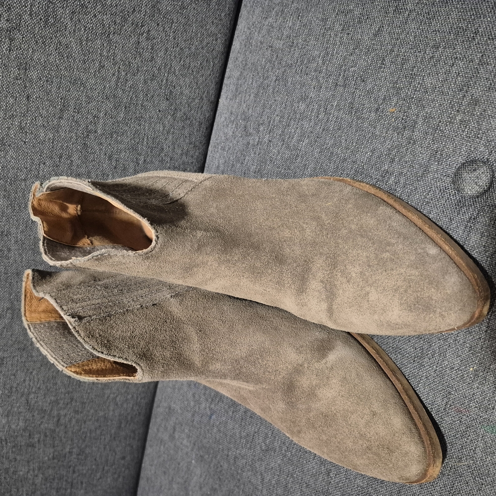 Women'sTan Suede Ankle Boots